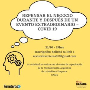 Cómo repensar el negocio después del Covid?