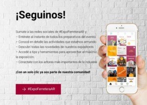 ExpoFerretera Argentina. información de las redes sociales1