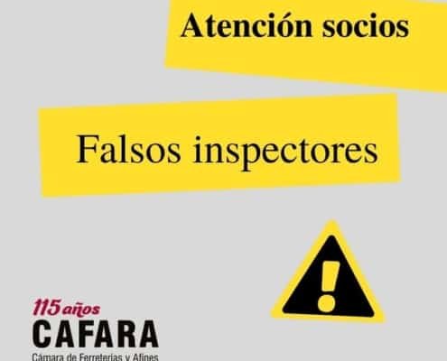 Falsas inspecciones
