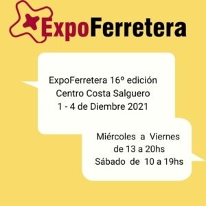Invitación a los ferreteros. Información de Expoferretera