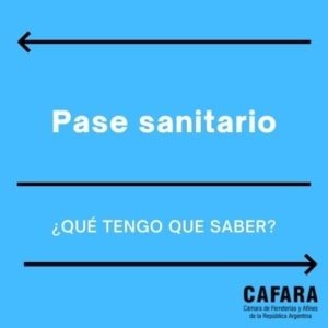 Información del pase sanitario en Argentina