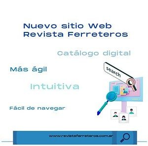 Nueva Web Revista Ferreteros con catálogo digital