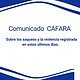 Comunicado de la Cámara de ferreterías sobre los saqueos de agosto 2023