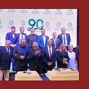 Sergio Angiullli Pte de CAFARA en el aniversario de los 90 años de la AER