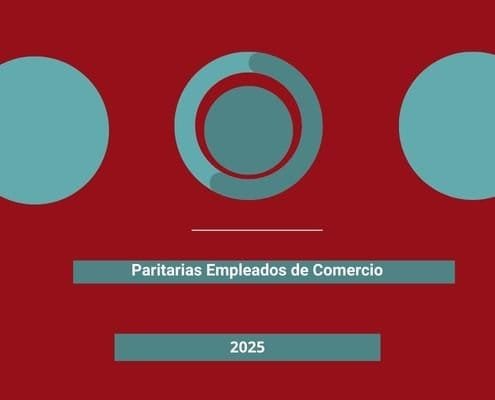 Paritarias Empleeados de Comercio 2025