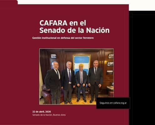 Reunión de CAFARA, CAHFESA y CAMINA en el Senado de la Nación para presentar la situación de las pymes ferreteras