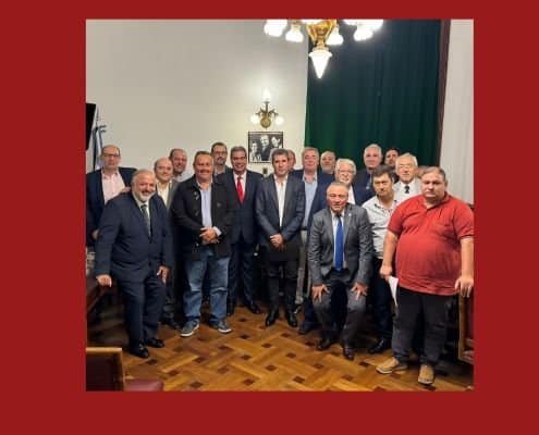 Encuentro Sergio Angiulli, Sergio Uñac, Capitanich