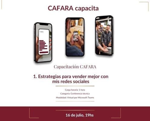 Capacitaciones · CAFARA Capacita