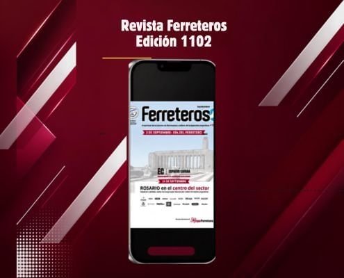 Portada de la edición número 1102 de Revista Ferreteros, publicación oficial de CAFARA, con las novedades de Espacio CAFARA Rosario 2026 y la nueva Comisión Directiva.