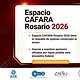 Logos de CAPIN, CAME, FECOBA y la Asociación Empresaria de Rosario como sponsors institucionales de Espacio CAFARA Rosario 2026, evento del sector ferretero argentino del 24 de septiembre en el Centro Castilla.